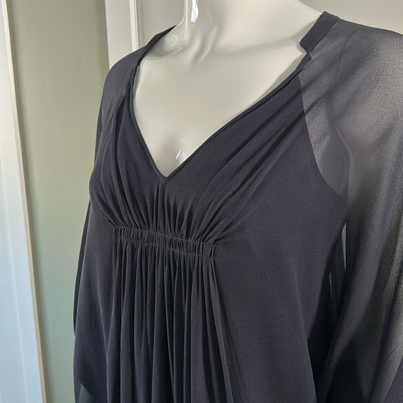 Diane Von Furstenberg Silk Fleurette Dress - Picture 12 of 17